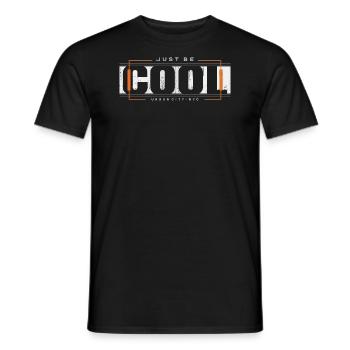 becool - Men's T-Shirt - black - Front - AI Model Male 178 light (178cm)
