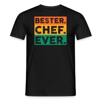 Arbeit Kollegen Büro Teamleiter Führungskraft Chef - Männer T-Shirt - Schwarz - Vorne - AI Model Male 178 light (178cm)