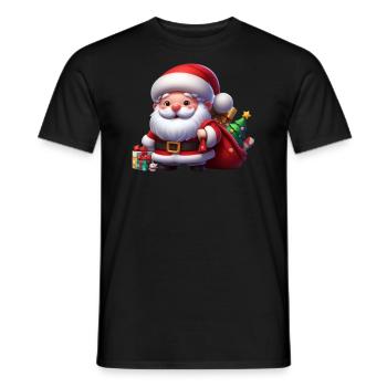 Joyeux Noël - T-shirt homme - noir - Devant - AI Model Male 178 light (178cm)