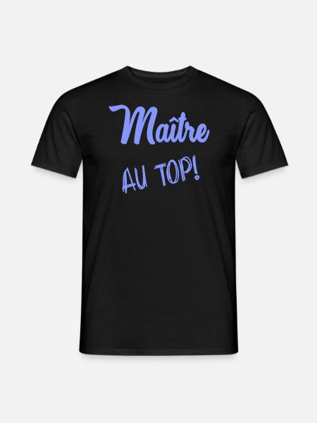 MASTER - Men's T-Shirt - black