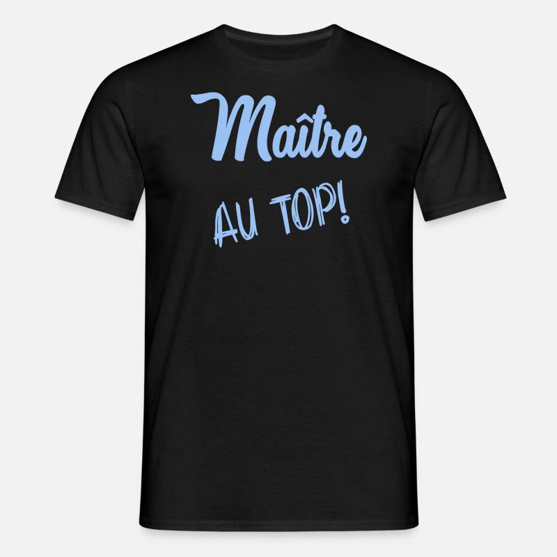 MASTER. MASTER - Men's T-Shirt - black