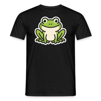 toad - Men's T-Shirt - black - Front - AI Model Male 178 light (178cm)