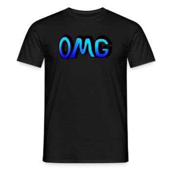 OMG / Oh my Good / Art - T-shirt homme - noir - Devant - AI Model Male 178 light (178cm)