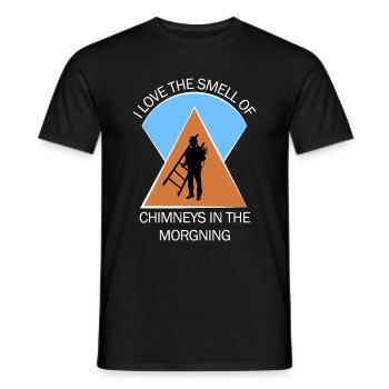 Chimney Sweep Chimney Sweep - Men's T-Shirt - black - Front - AI Model Male 178 light (178cm)