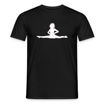Carnival guard dance Mardi Gras night balancing act - Men's T-Shirt - black - Front - AI Model Male 178 light (178cm)
