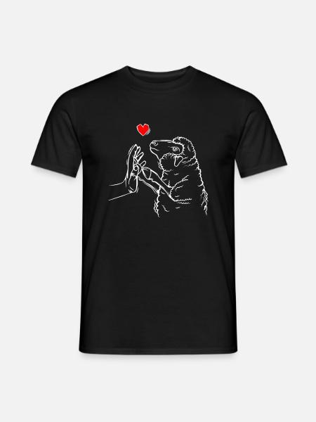 Schaf Liebe Schafe - Männer T-Shirt - Schwarz