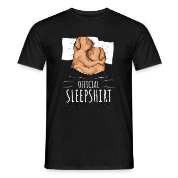 Dogue de Bordeaux Chemise de nuit Dogue - T-shirt homme - noir - Devant - AI Model Male 178 light (178cm)