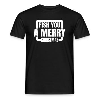 Dinosaur Fun Bahamas Dino Bike Moon Bass Fishing - Men's T-Shirt - black - Front - AI Model Male 178 light (178cm)