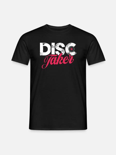 Disc taker - Men's T-Shirt - black