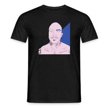 Tattooblu - Men's T-Shirt - black - Front - AI Model Male 178 light (178cm)