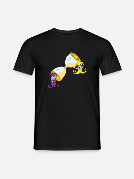 Les lutins - T-shirt homme - noir