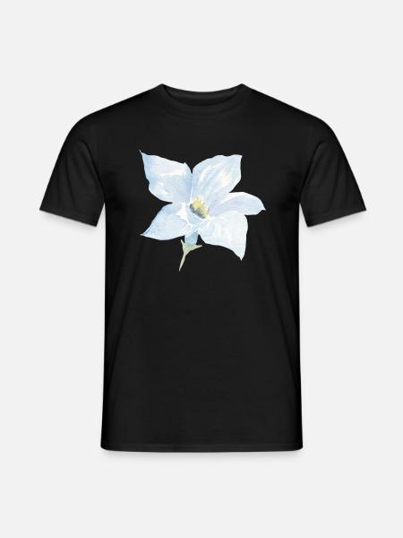 Fleur - T-shirt homme - noir