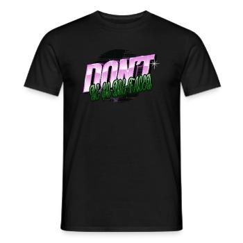 Livre Amateur de livres Typographie Dictons impressionnants - T-shirt homme - noir - Devant - AI Model Male 178 light (178cm)