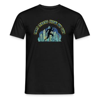 Lustiges Amputation und Beinprothesen - Männer T-Shirt - Schwarz - Vorne - AI Model Male 178 light (178cm)