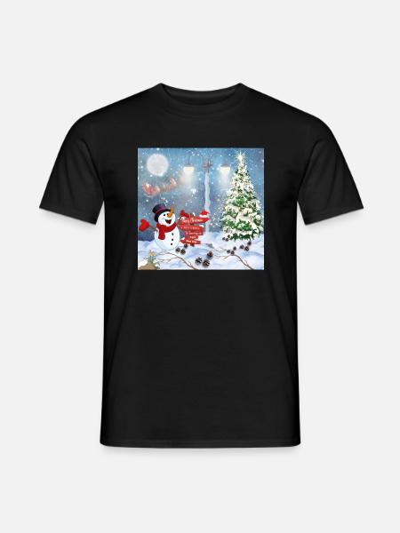 merry Christmas - Men's T-Shirt - black