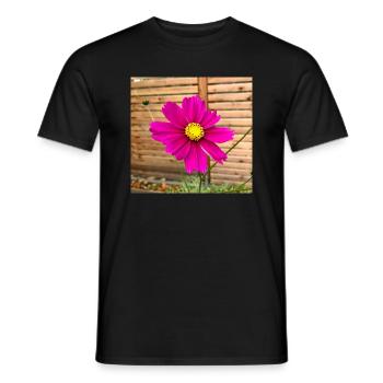 Cosmos Caudatus - Men's T-Shirt - black - Front - AI Model Male 178 light (178cm)
