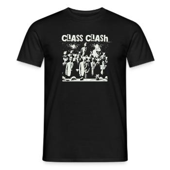 Rebel Clash Of Classes Resist Resistance - Men's T-Shirt - black - Front - AI Model Male 178 light (178cm)