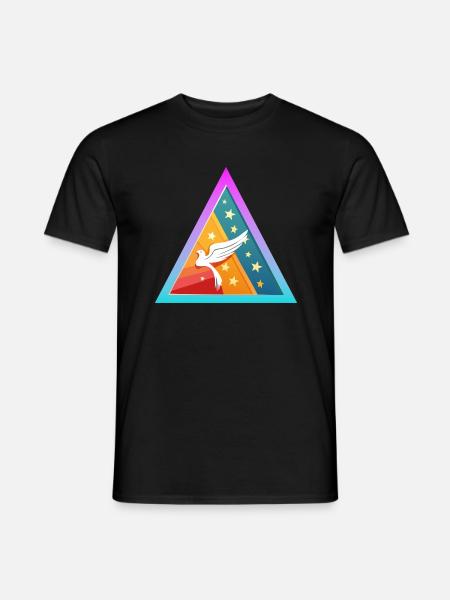 Life Fly Free - Men's T-Shirt - black