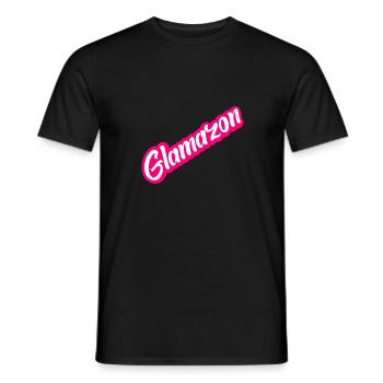 glamazon - Männer T-Shirt - Schwarz - Vorne - AI Model Male 178 light (178cm)
