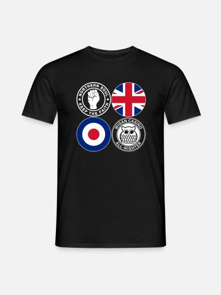 WiganCasinoSoulW - Men's T-Shirt - black