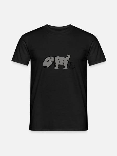 Pissing Dog Pissing Dog - Men's T-Shirt - black