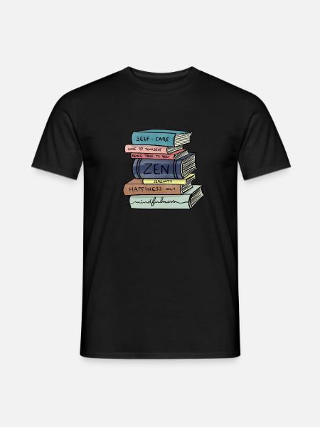 Books / Light, Dreams & Love - Men's T-Shirt - black