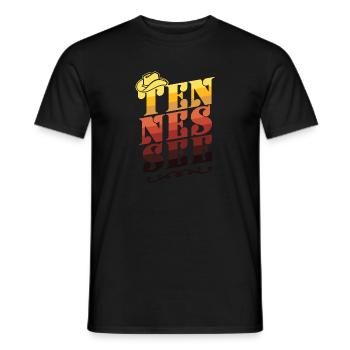 Tennessee Dirt - Männer T-Shirt - Schwarz - Vorne - AI Model Male 178 light (178cm)