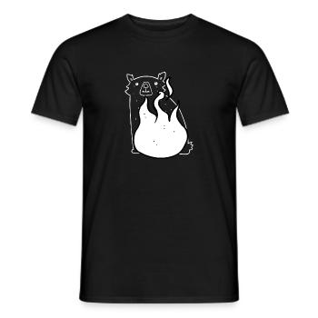 Ours Midsommar - T-shirt homme - noir - Devant - AI Model Male 178 light (178cm)