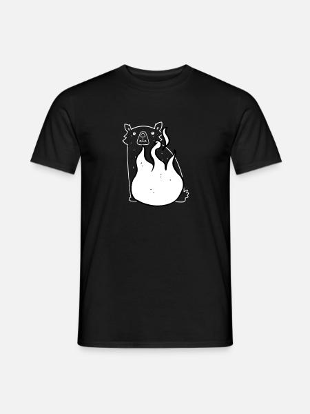 Midsommar Bear - Men's T-Shirt - black