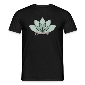 Namaste - Men's T-Shirt - black - Front - AI Model Male 178 light (178cm)