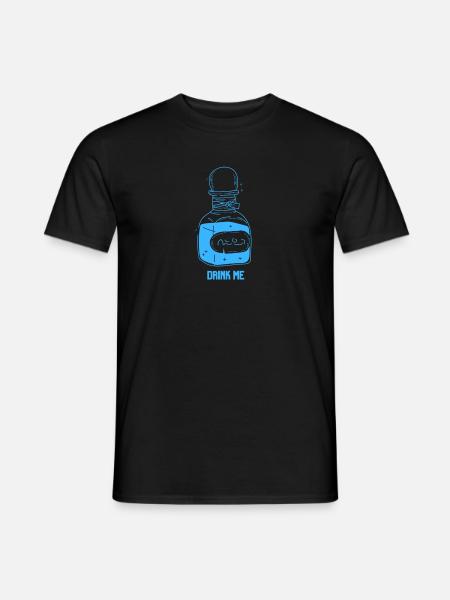Drink Me Potion - Men's T-Shirt - black