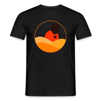 Heißluftballon - Männer T-Shirt - Schwarz - Vorne - AI Model Male 178 light (178cm)