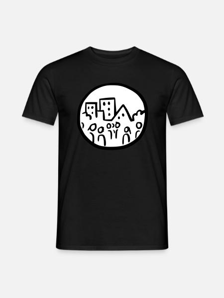 Home - T-shirt homme - noir