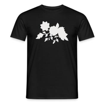 Florist Flower Plant Nature Gardener - Men's T-Shirt - black - Front - AI Model Male 178 light (178cm)