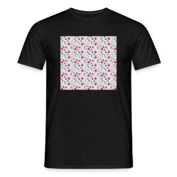 Christmas Graphic - Men's T-Shirt - black - Front - AI Model Male 178 light (178cm)