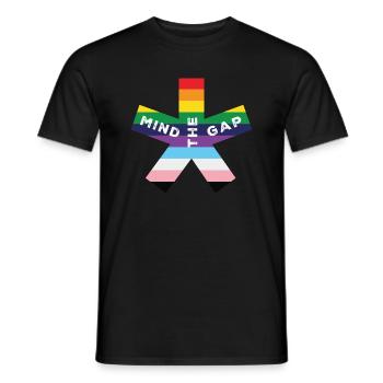 blockedTitle - Männer T-Shirt - Schwarz - Vorne - AI Model Male 178 light (178cm)