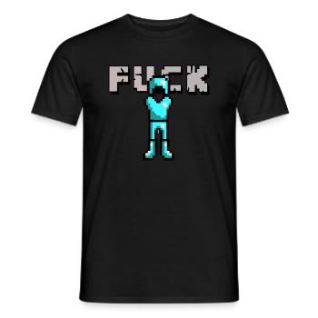 Unwearable - Männer T-Shirt - Schwarz - Vorne - AI Model Male 178 light (178cm)
