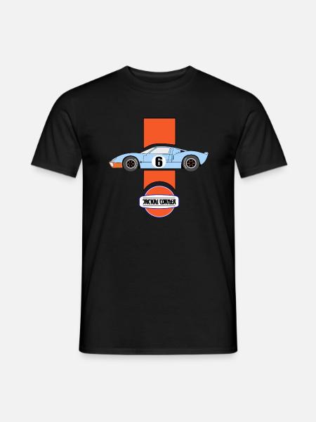 GT - Männer T-Shirt - Schwarz