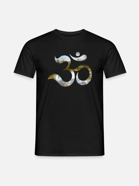 goa herbst - Männer T-Shirt - Schwarz