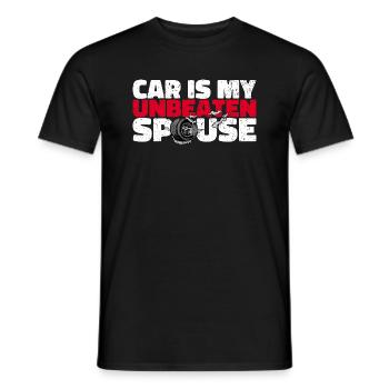 Technicien en mécatronique automobile Garage Garage Voiture - T-shirt homme - noir - Devant - AI Model Male 178 light (178cm)