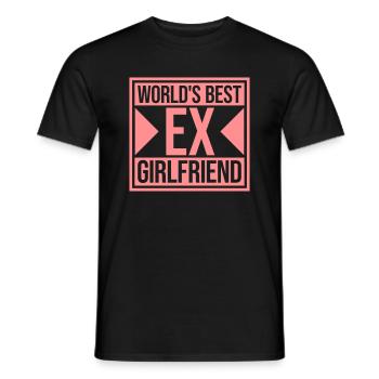 La meilleure ex petite amie du monde - T-shirt homme - noir - Devant - AI Model Male 178 light (178cm)