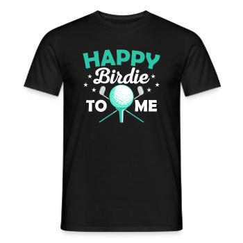 Joyeux Birdie à moi Golf Golf - T-shirt homme - noir - Devant - AI Model Male 178 light (178cm)