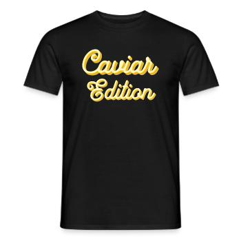 Potato Lover Funny French Fries Spud Potatoes Chip - Men's T-Shirt - black - Front - AI Model Male 178 light (178cm)