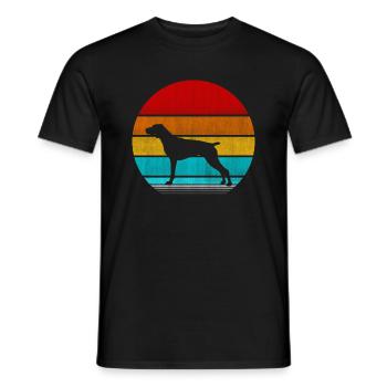 Zeiger - Männer T-Shirt - Schwarz - Vorne - AI Model Male 178 light (178cm)