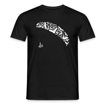 Parapentes Oiseaux Volant Des Animaux Sauvages - T-shirt homme - noir - Devant - AI Model Male 178 light (178cm)