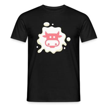 Nicht Ihre Mutter nicht Ihre Milch - Männer T-Shirt - Schwarz - Vorne - AI Model Male 178 light (178cm)