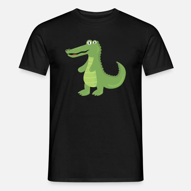 Alligator - Männer T-Shirt - Schwarz
