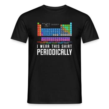 Chemistry - Men's T-Shirt - black - Front - AI Model Male 178 light (178cm)