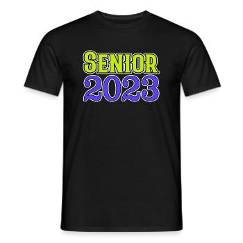 Senior 2023 - T-shirt homme - noir - Devant - AI Model Male 178 light (178cm)