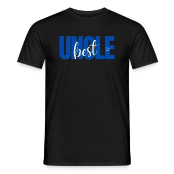 Best Uncle Best Uncle Gift Idea - Men's T-Shirt - black - Front - AI Model Male 178 light (178cm)
